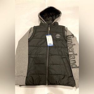 NWT boys large Timberland jacket